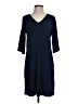 MICHAEL Michael Kors Solid Blue Casual Dress Size S - photo 1