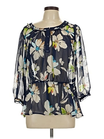 Old Navy 3/4 Sleeve T-Shirt (view 1)
