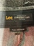 Lee Chevron-herringbone Gray Dress Pants Size 10M - photo 7