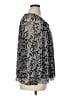 LC Lauren Conrad 100% Polyester Silver Long Sleeve Blouse Size XL - photo 4