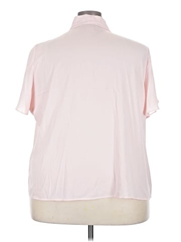Calvin Klein Short Sleeve Blouse (view 2)