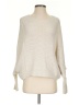 Shrinking Violet 100% Cotton Ivory Pullover Sweater Size S - photo 1