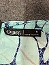 Gypsy 05 Print Blue Long Sleeve Blouse Size M - photo 7