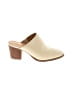 Madewell 100% Leather Ivory Mule/Clog Size 8 - photo 1