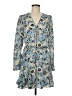 Veronica Beard 100% Silk Paisley Blue Casual Dress Size 6 - photo 1