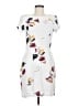 Maje Graphic White Casual Dress Size Med (2) - photo 1