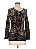 Nic + Zoe Black Pullover Sweater Size M - photo 1
