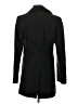 Banana Republic 100% Cotton Black Coat Size S - photo 2