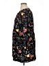 Old Navy 100% Rayon Print Black Casual Dress Size XL - photo 5
