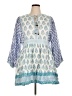 Oliphant 100% Cotton Paisley Blue Casual Dress Size XL - photo 1