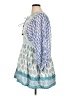 Oliphant 100% Cotton Paisley Blue Casual Dress Size XL - photo 5