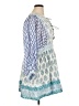 Oliphant 100% Cotton Paisley Blue Casual Dress Size XL - photo 4