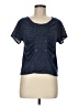 MAX Tweed Blue Short Sleeve T-Shirt Size M - photo 1