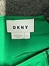 DKNY Green Long Sleeve Silk Top Size 10 - photo 7