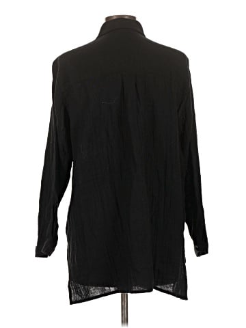 Eileen Fisher Long Sleeve Button-Down Shirt (view 2)