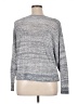 Old Navy 100% Cotton Metallic Gray Pullover Sweater Size XL - photo 2