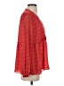 Matilda Jane 100% Polyester Red 3/4 Sleeve Blouse Size S - photo 4