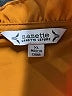 NANETTE Nanette Lepore 100% Polyester Orange Long Sleeve Blouse Size XL - photo 7