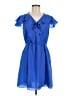 BCBGeneration 100% Polyester Blue Casual Dress Size M - photo 1