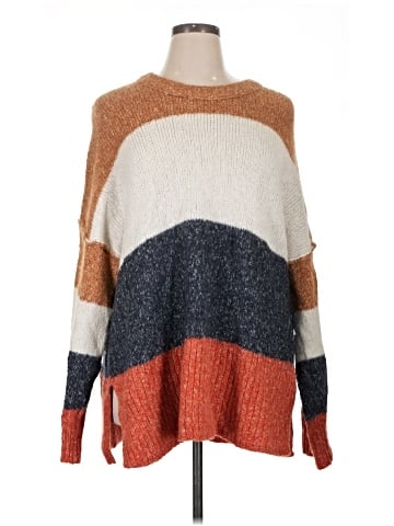 Madewell Striped Baxter Sweater Tunic (view 1)