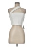 Lulus Silver Sleeveless Top Size M - photo 1
