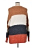 Madewell Color Block Orange Pullover Sweater Size XL - photo 2