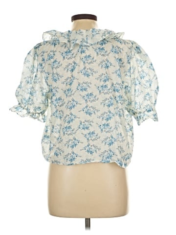 Maison d' Amelie Short Sleeve Blouse (view 2)