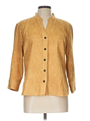 Christopher & Banks 3/4 Sleeve Blouse (view 1)