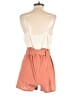 Mine 100% Cotton Color Block Tan Romper Size M - photo 2