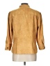 Christopher & Banks 100% Polyester Gold 3/4 Sleeve Blouse Size L - photo 2