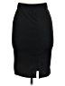 Assorted Brands Solid Black Casual Skirt Size M - photo 2