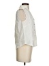 Blanc du Nil White Sleeveless Button-Down Shirt Size 3 (tall) - photo 4