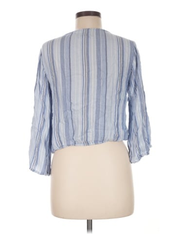 American Eagle Outfitters 3/4 Sleeve Blouse (view 2)