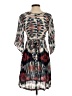 Zara Basic Print Brown Casual Dress Size XS - photo 2