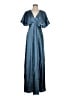 Birdy Grey 100% Polyester Blue Cocktail Dress Size M - photo 1