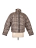 Time and Tru 100% Polyester Houndstooth Brown Snow Jacket Size L - photo 1