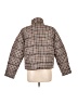 Time and Tru 100% Polyester Houndstooth Brown Snow Jacket Size L - photo 2