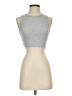 Arden B. 100% Polyester Silver Brown Tank Top Size XS - photo 1