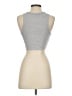 Arden B. 100% Polyester Silver Brown Tank Top Size XS - photo 2