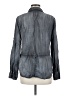 Cloth & Stone 100% Lyocell Gray Long Sleeve Button-Down Shirt Size M - photo 2