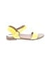 Steve Madden Color Block Yellow Sandals Size 5 1/2 - photo 1