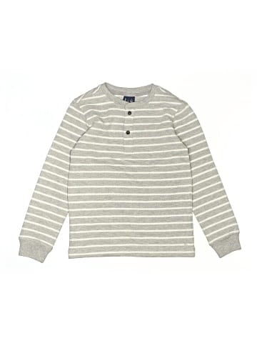 Janie and Jack Long Sleeve Henley (view 1)