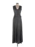 Boston Proper 100% Polyester Gray Casual Dress Size L - photo 1