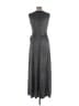 Boston Proper 100% Polyester Gray Casual Dress Size L - photo 2