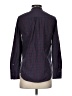 J.Crew 100% Cotton Checkered-gingham Blue Long Sleeve Blouse Size 0 - photo 2