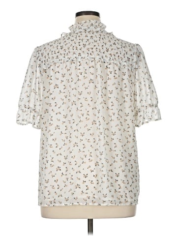 Pleione Short Sleeve Blouse (view 2)