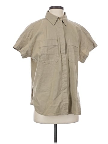 Athleta Short Sleeve Button-Down Shirt (view 1)