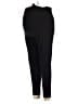 Hue Solid Black Active Pants Size XL - photo 1