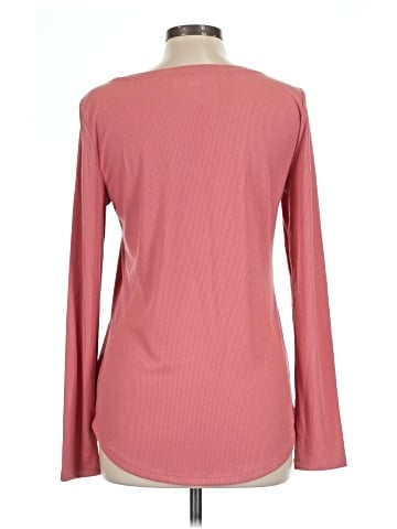 a.n.a. A New Approach Long Sleeve Henley (view 2)