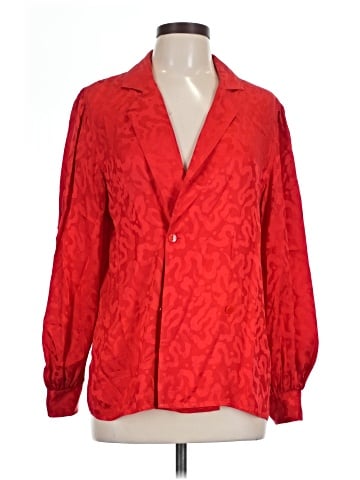 Argenti Long Sleeve Silk Top (view 1)